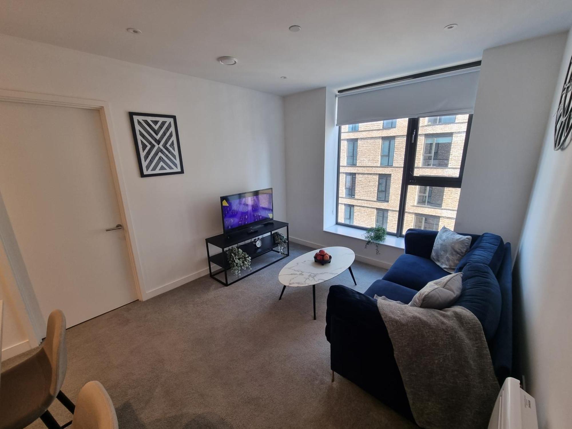 Trafford Suite Modern 1 Bed With Cinema Room Манчестер Экстерьер фото
